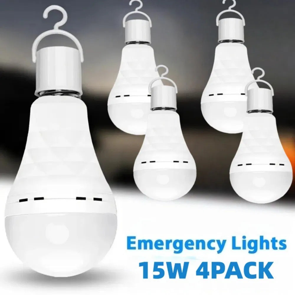 Everyday Emergency Rechargeable LED Bulb Pack Set
