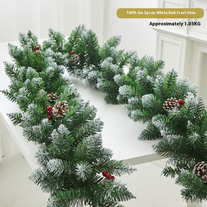 White Winter Glow Garland