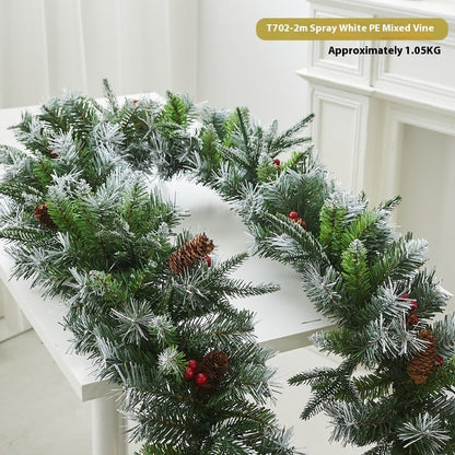 White Winter Glow Garland