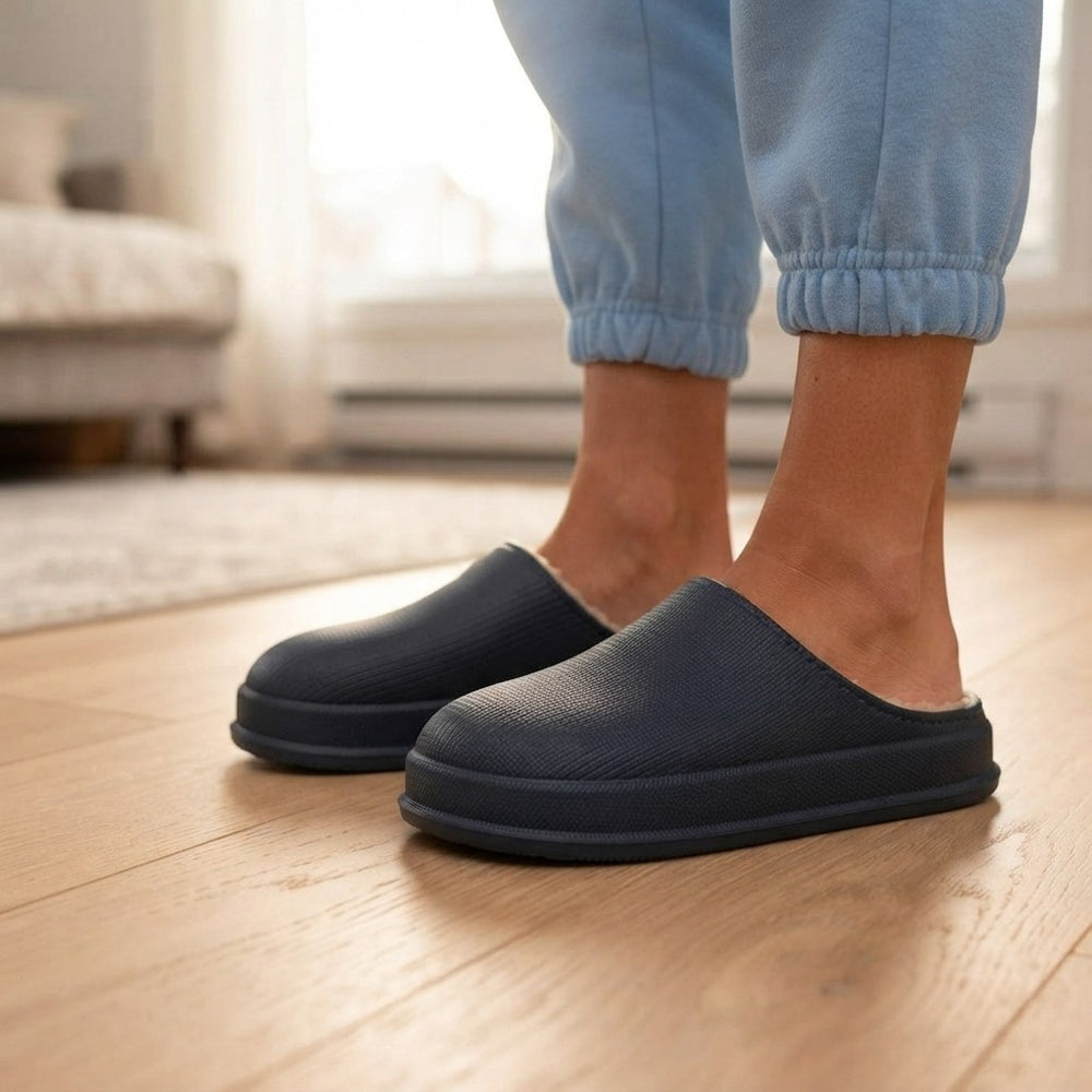 Furry Slide Slippers